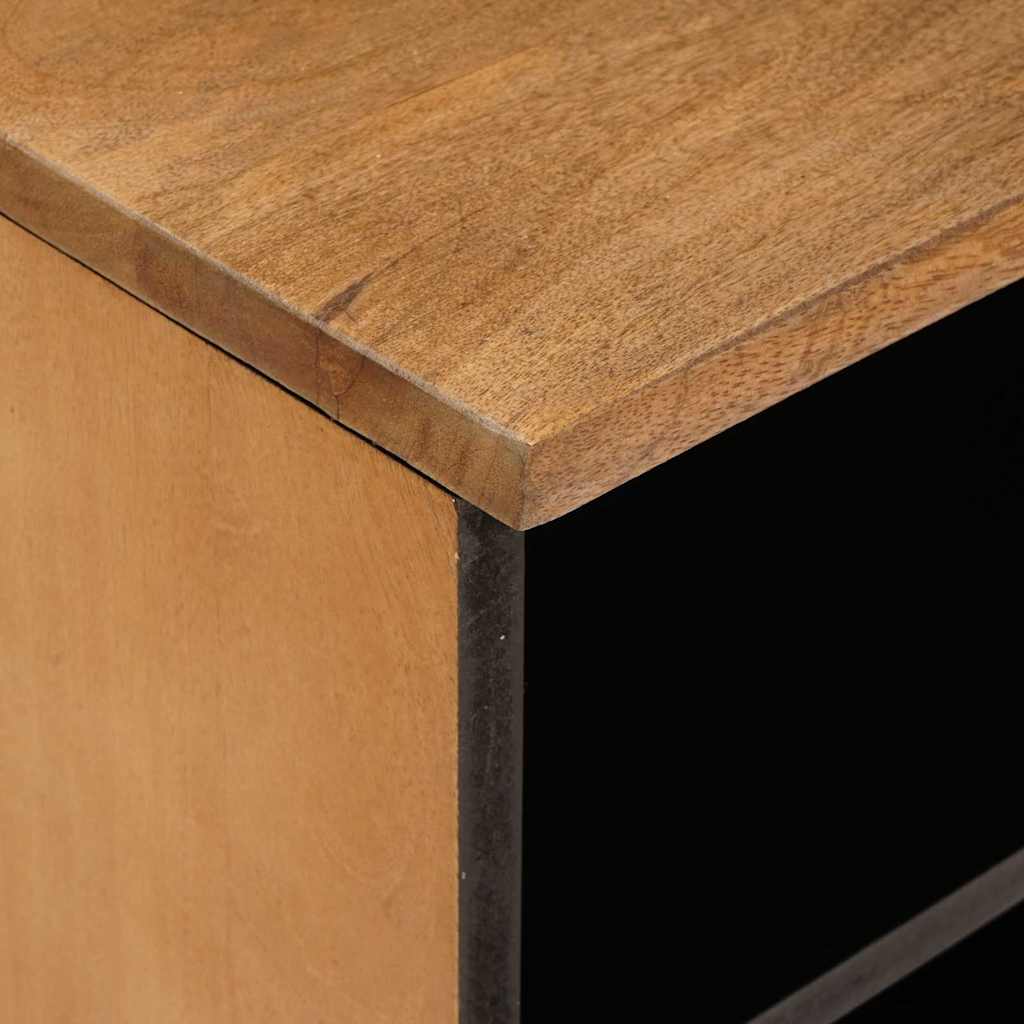 vidaXL TV Cabinet with Drawer 100 x 33 x 46 cm Solid Mango Wood