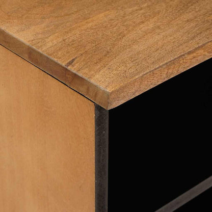 vidaXL TV Cabinet with Drawer 100 x 33 x 46 cm Solid Mango Wood