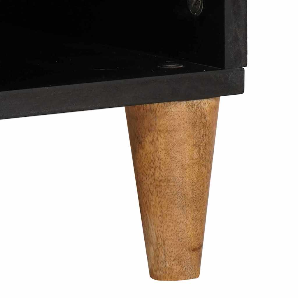 vidaXL TV Cabinet with Drawer 100 x 33 x 46 cm Solid Mango Wood