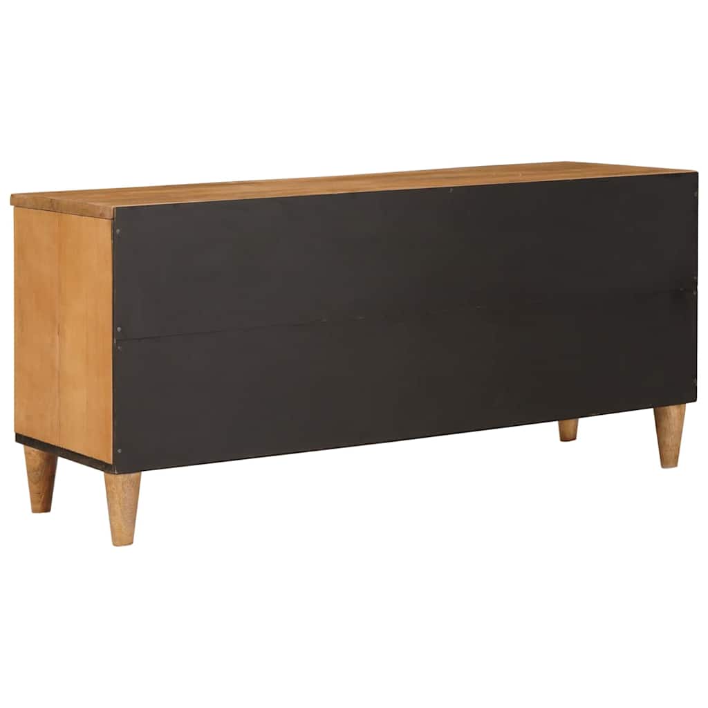 vidaXL TV Cabinet with Drawer 100 x 33 x 46 cm Solid Mango Wood