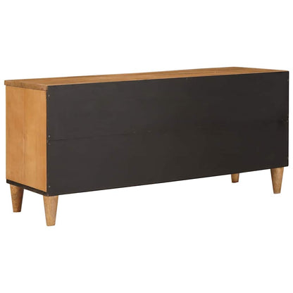 vidaXL TV Cabinet with Drawer 100 x 33 x 46 cm Solid Mango Wood
