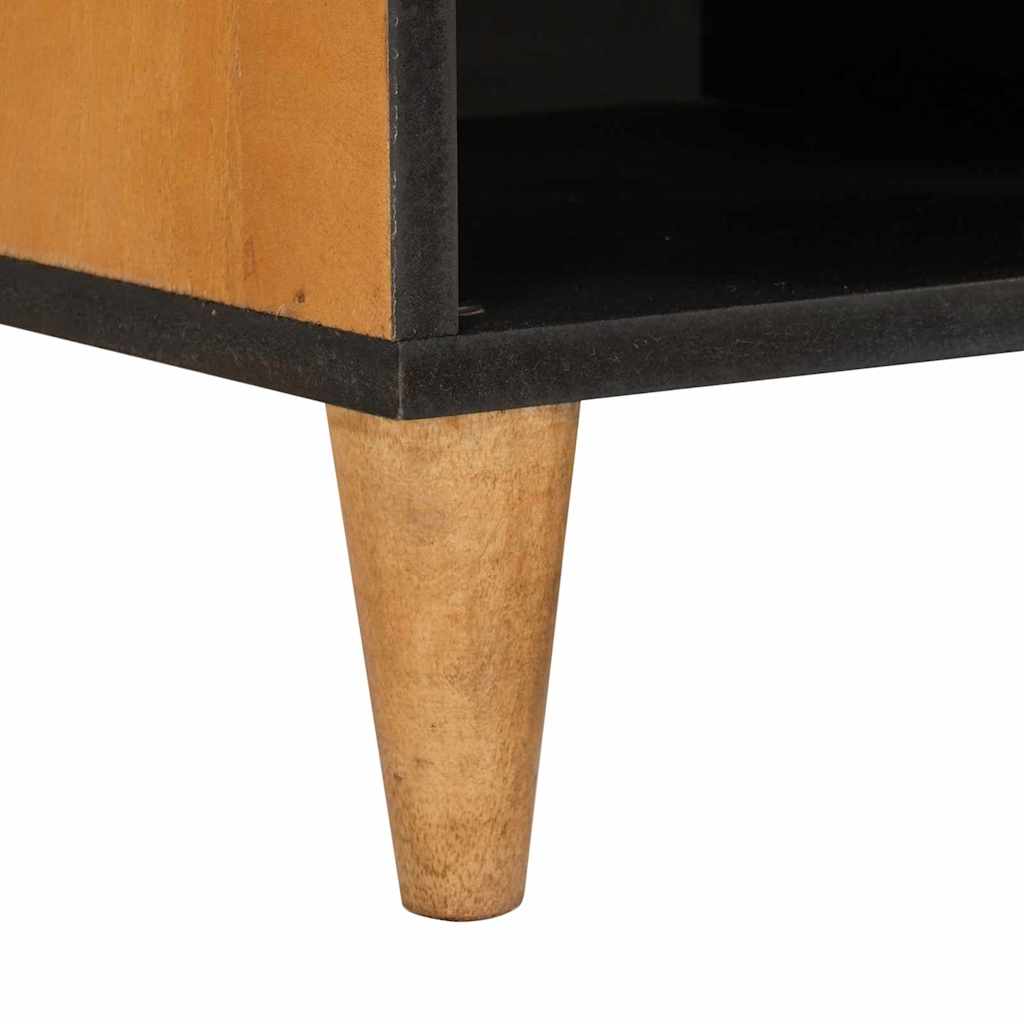 vidaXL TV Cabinet with Drawer 80 x 33 x 46 cm Solid Mango Wood