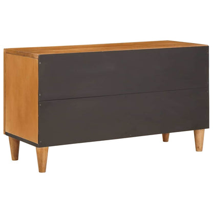 vidaXL TV Cabinet with Drawer 80 x 33 x 46 cm Solid Mango Wood