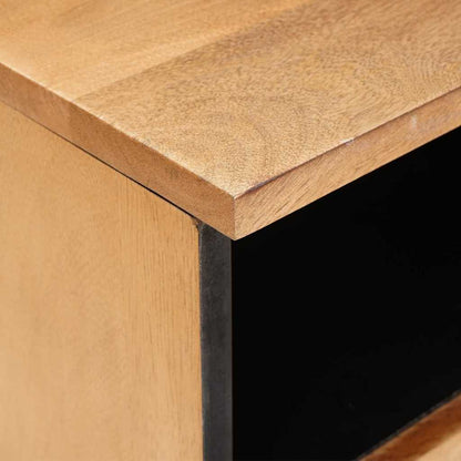 vidaXL TV Cabinet with Drawer 100 x 33 x 46 cm Solid Mango Wood