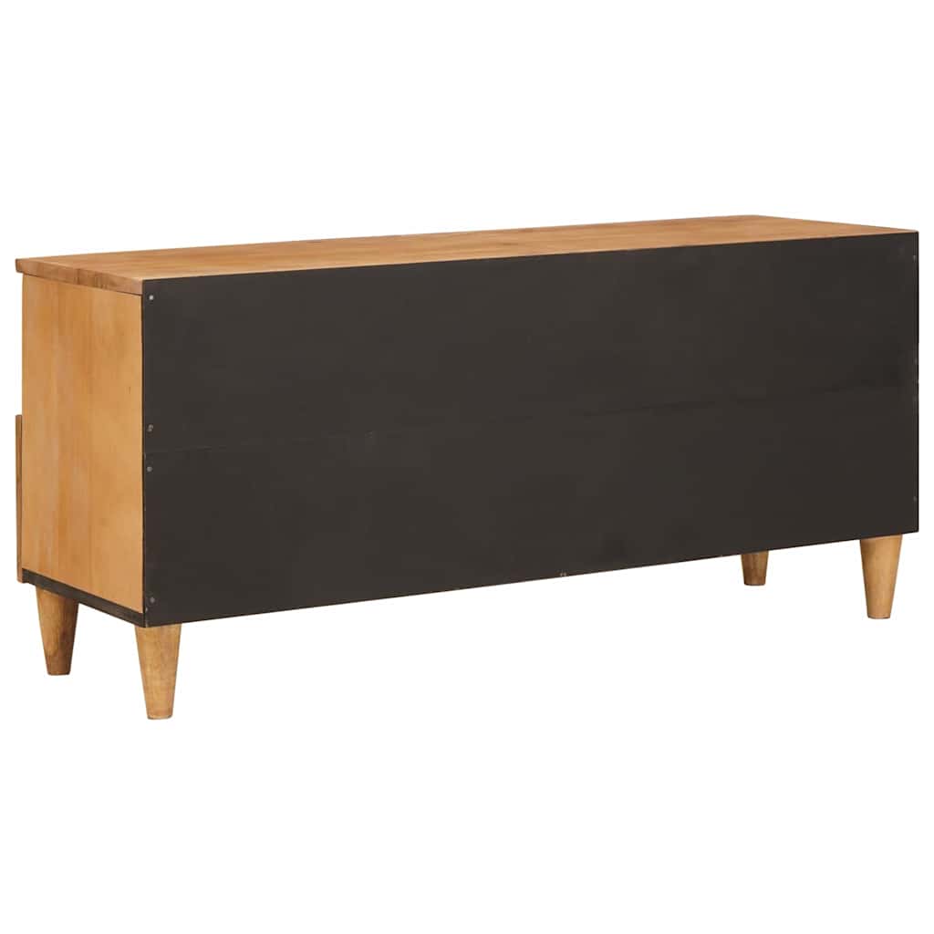 vidaXL TV Cabinet with Drawer 100 x 33 x 46 cm Solid Mango Wood