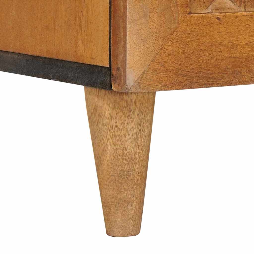 vidaXL Bathroom Cabinet Wall-mounted Light Brown 62 x 33 x 58 cm