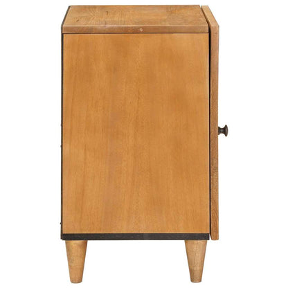 vidaXL Bathroom Cabinet 38 x 33 x 58 cm Solid Mango Wood