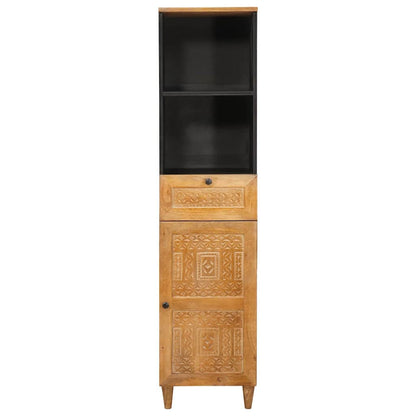 vidaXL Bathroom Cabinet Light Brown 38 x 33 x 160 cm Engineered Wood