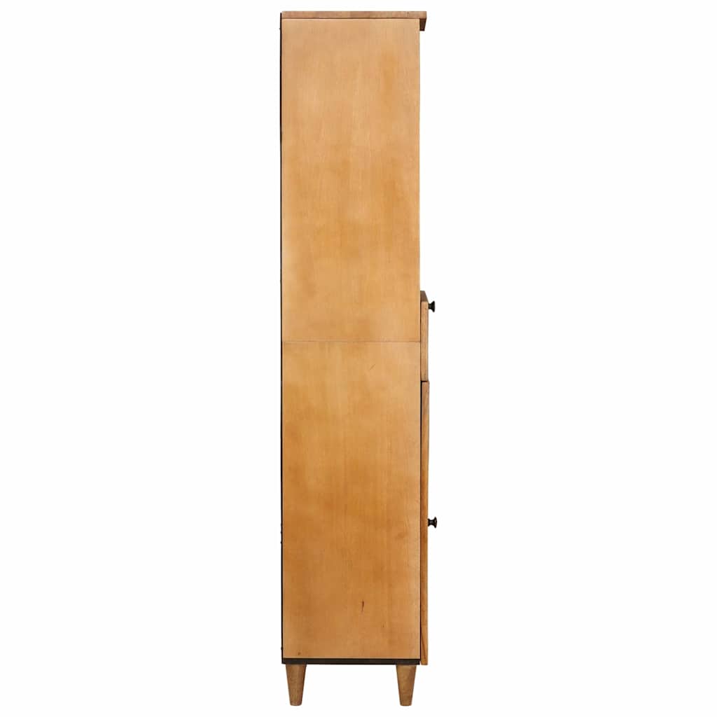 vidaXL Bathroom Cabinet Light Brown 38 x 33 x 160 cm Engineered Wood