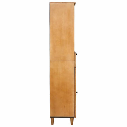 vidaXL Bathroom Cabinet Light Brown 38 x 33 x 160 cm Engineered Wood