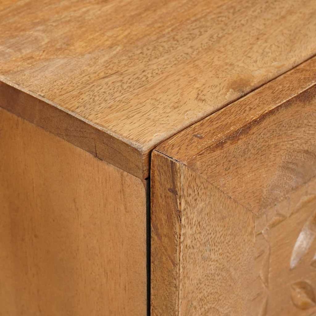 vidaXL Sideboard with Drawer Light brown 33.5 x 40 x 75 cm