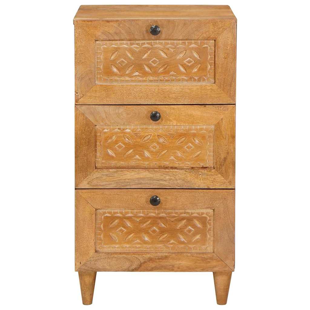 vidaXL Sideboard with Drawer Light brown 33.5 x 40 x 75 cm