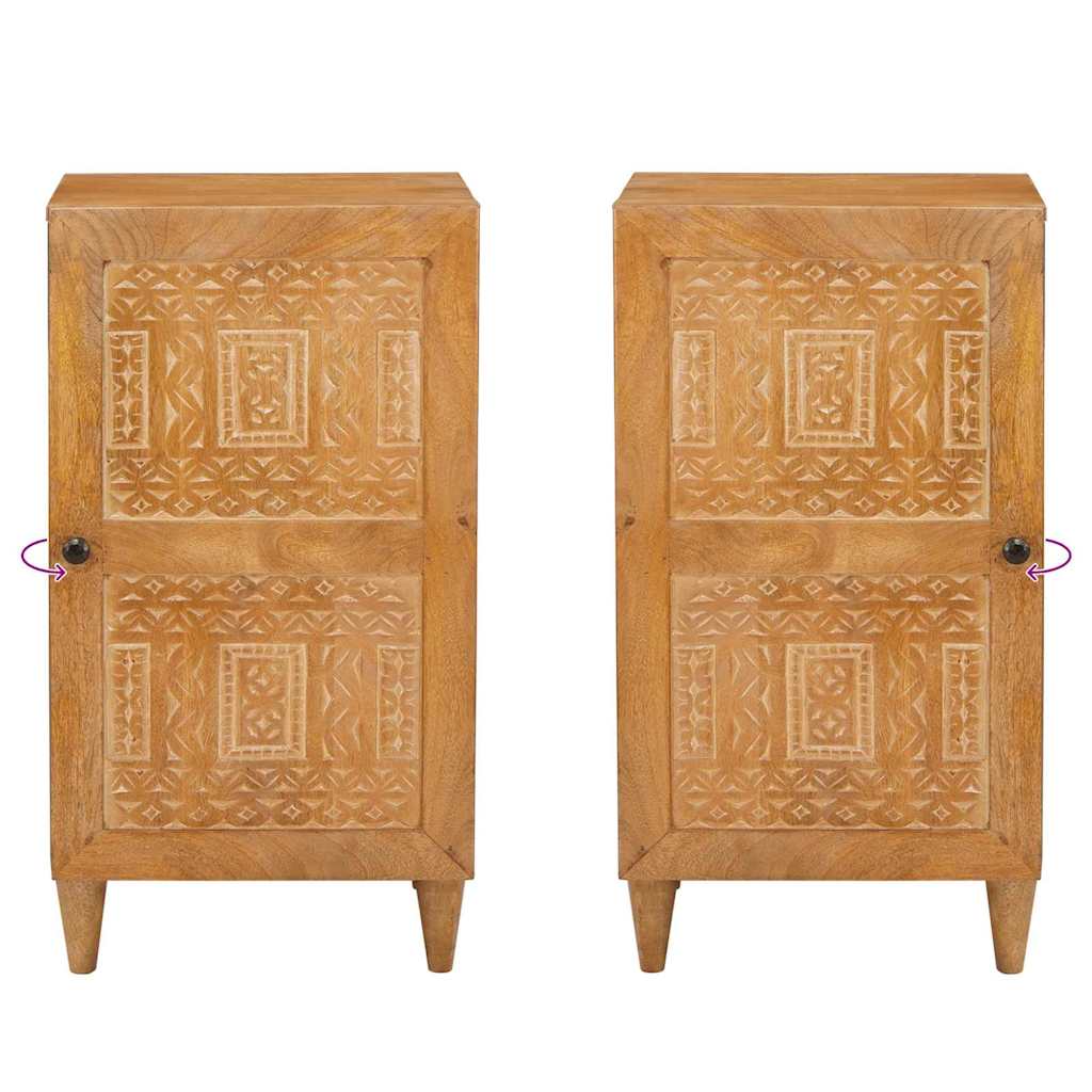vidaXL Sideboard Light brown 33.5 x 40 x 75 cm