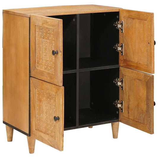 vidaXL Sideboard 60 x 33 x 75 cm Solid Mango Wood