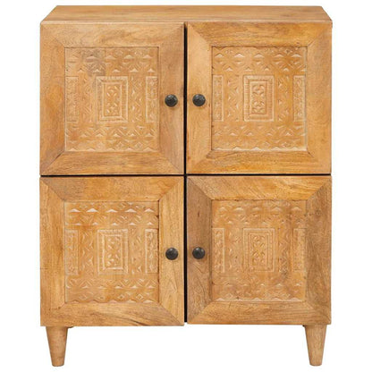 vidaXL Sideboard 60 x 33 x 75 cm Solid Mango Wood