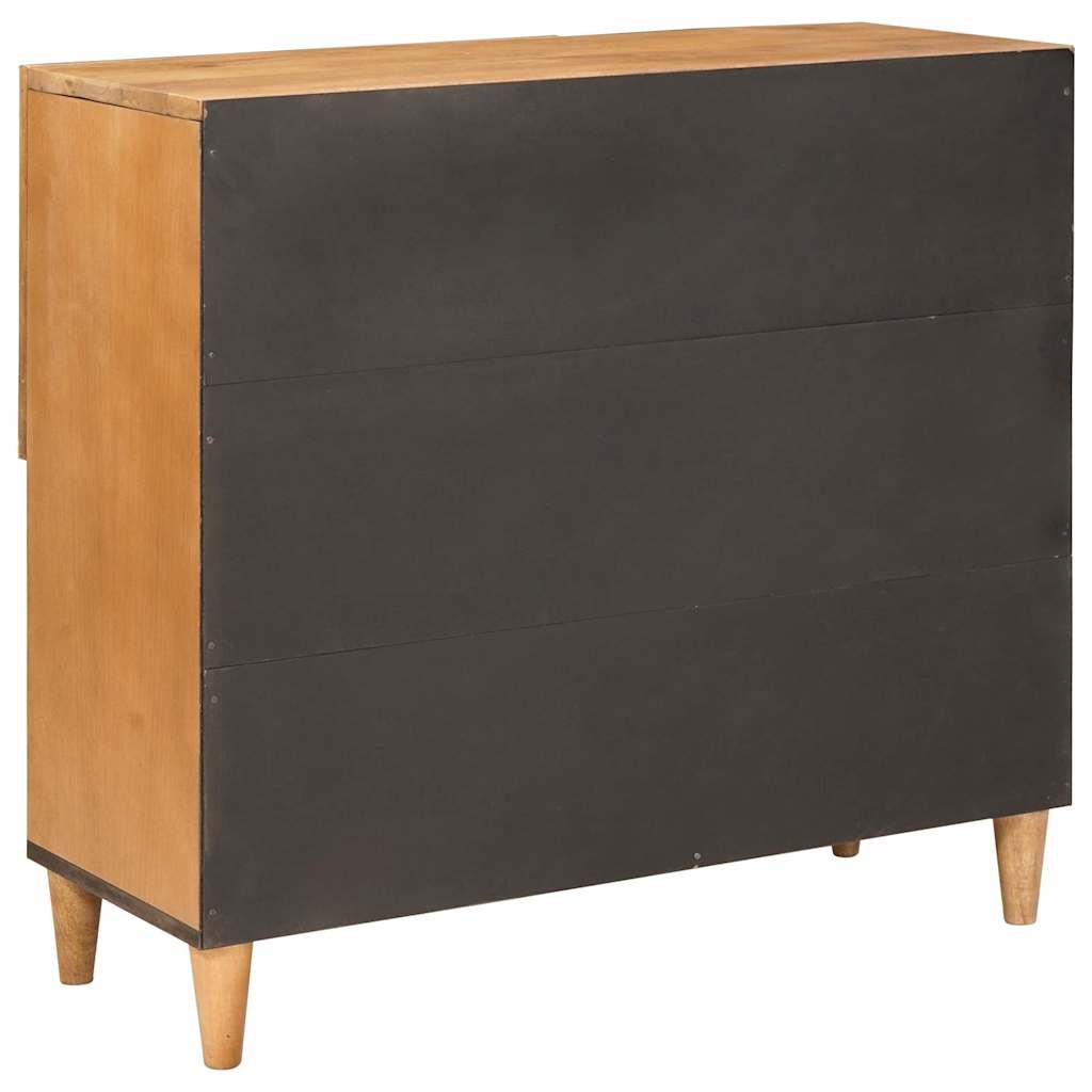 vidaXL Sideboard 80 x 33 x 75 cm Solid Mango Wood