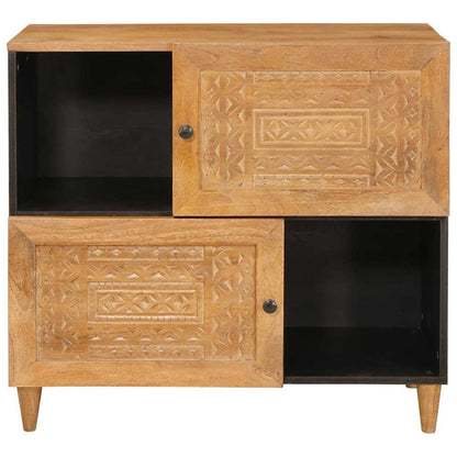 vidaXL Sideboard 80 x 33 x 75 cm Solid Mango Wood