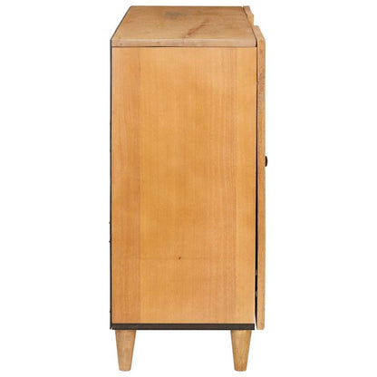 vidaXL Sideboard 90 x 33 x 75 cm Solid Mango Wood