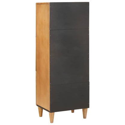 vidaXL Highboard Light brown 40 x 33 x 110 cm Solid mango wood