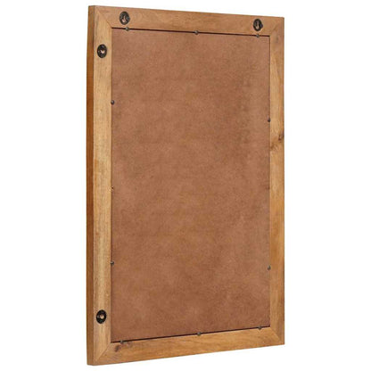 vidaXL Wall Mirror Rectangular 70 x 50 cm Engineered Wood and Glass