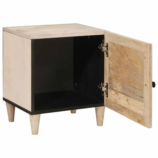 vidaXL Bedside Cabinet White 80 x 50 x 40 cm Engineered Wood