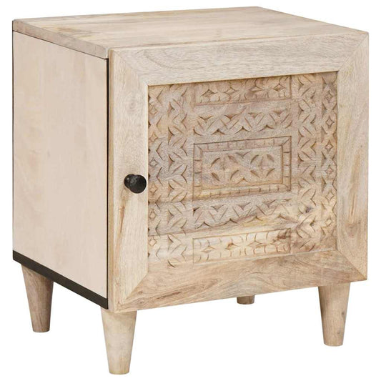 vidaXL Bedside Cabinet 2 pcs White 80 x 50 x 40 cm Engineered Wood