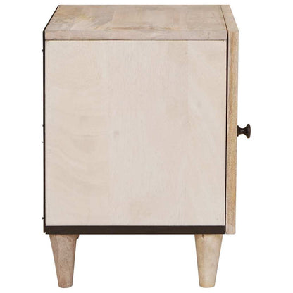 vidaXL Bedside Cabinet 2 pcs White 80 x 50 x 40 cm Engineered Wood