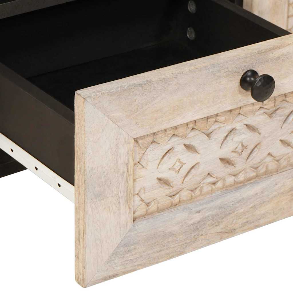 vidaXL TV Units with Drawer White 70 x 33 x 46 cm Engineered wood