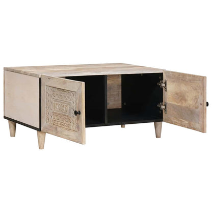 vidaXL Coffee Table White 80 x 54 x 40 cm Engineered Wood