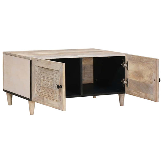vidaXL Coffee Table White 80 x 54 x 40 cm Engineered Wood