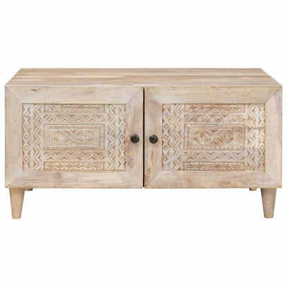 vidaXL Coffee Table White 80 x 54 x 40 cm Engineered Wood