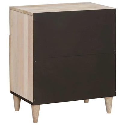 vidaXL Bedside Cabinet White 50 x 33 x 60 cm Engineered Wood