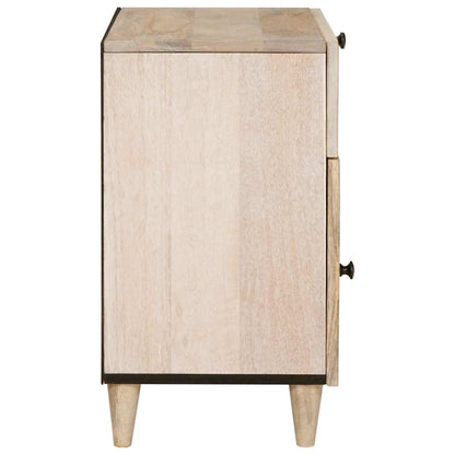 vidaXL Bedside Cabinet White 50 x 33 x 60 cm Engineered Wood