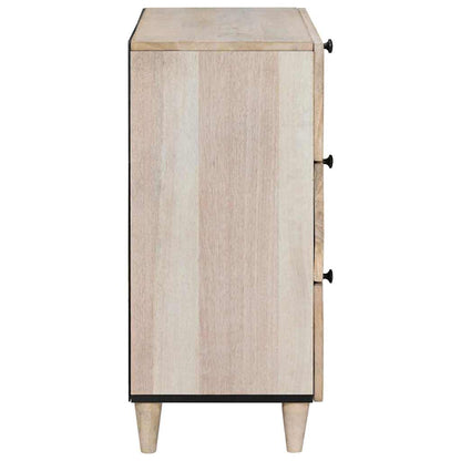 vidaXL Bedside Cabinet White 50 x 33 x 62 cm Engineered Wood