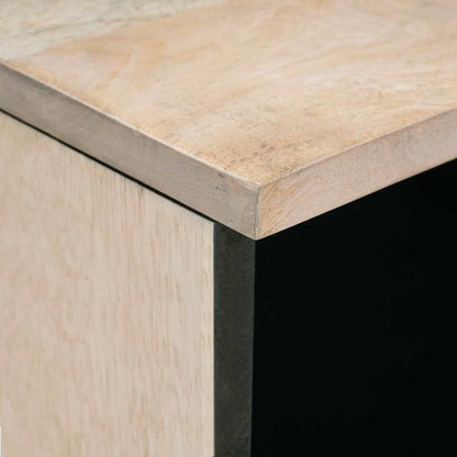 vidaXL Bedside Cabinet White 50 x 33 x 62 cm Engineered Wood