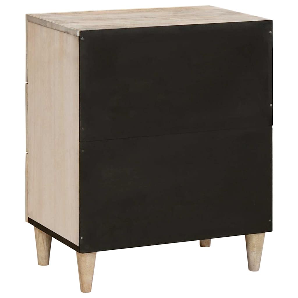 vidaXL Bedside Cabinet White 50 x 33 x 62 cm Engineered Wood