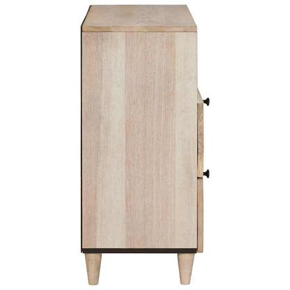 vidaXL Bedside Cabinet White 50 x 33 x 62 cm Engineered Wood