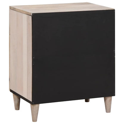 vidaXL Bedside Cabinet White 50 x 33 x 60 cm Engineered Wood
