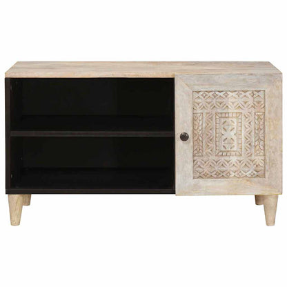 vidaXL TV Units with Shelf White 80 x 33 x 46 cm Engineered wood