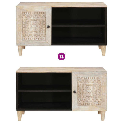 vidaXL TV Units with Shelf White 80 x 33 x 46 cm Engineered wood
