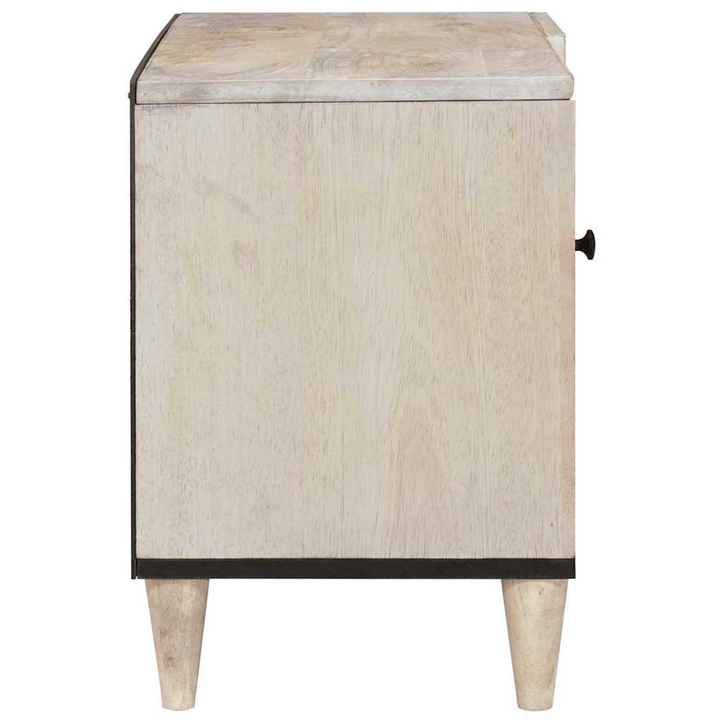 vidaXL TV Units with Shelf White 80 x 33 x 46 cm Engineered wood