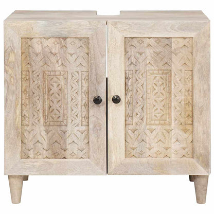 vidaXL Bathroom Cabinet Wall-mounted with Door White 62 x 33 x 58 cm