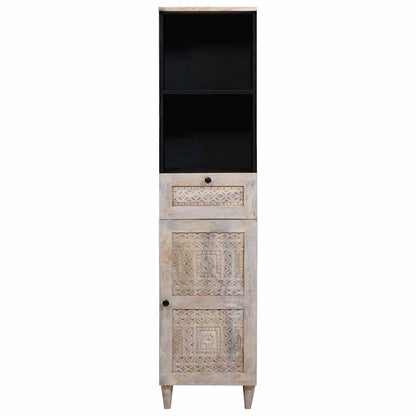 vidaXL Bathroom Cabinet White 38 x 33 x 160 cm Engineered Wood