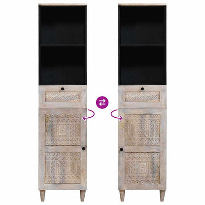 vidaXL Bathroom Cabinet White 38 x 33 x 160 cm Engineered Wood