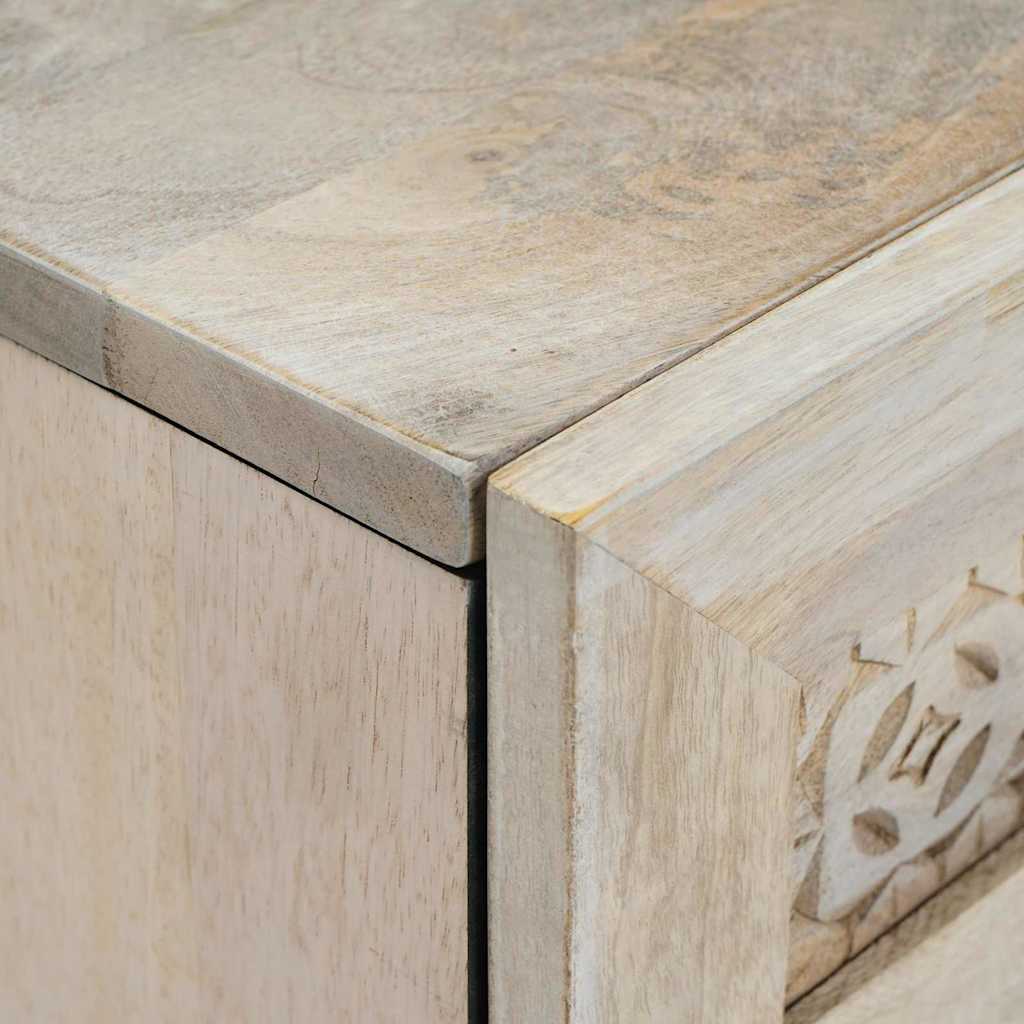 vidaXL Sideboard with Drawer White 33.5 x 40 x 75 cm