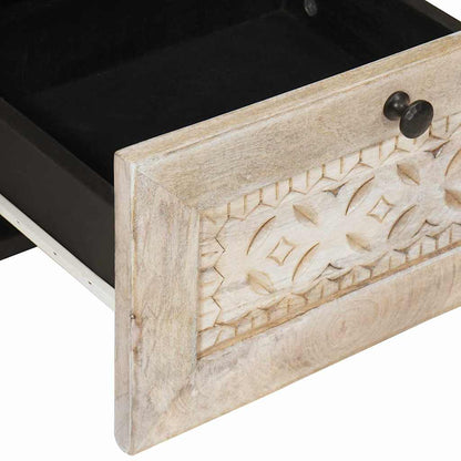 vidaXL Sideboard with Drawer White 33.5 x 40 x 75 cm