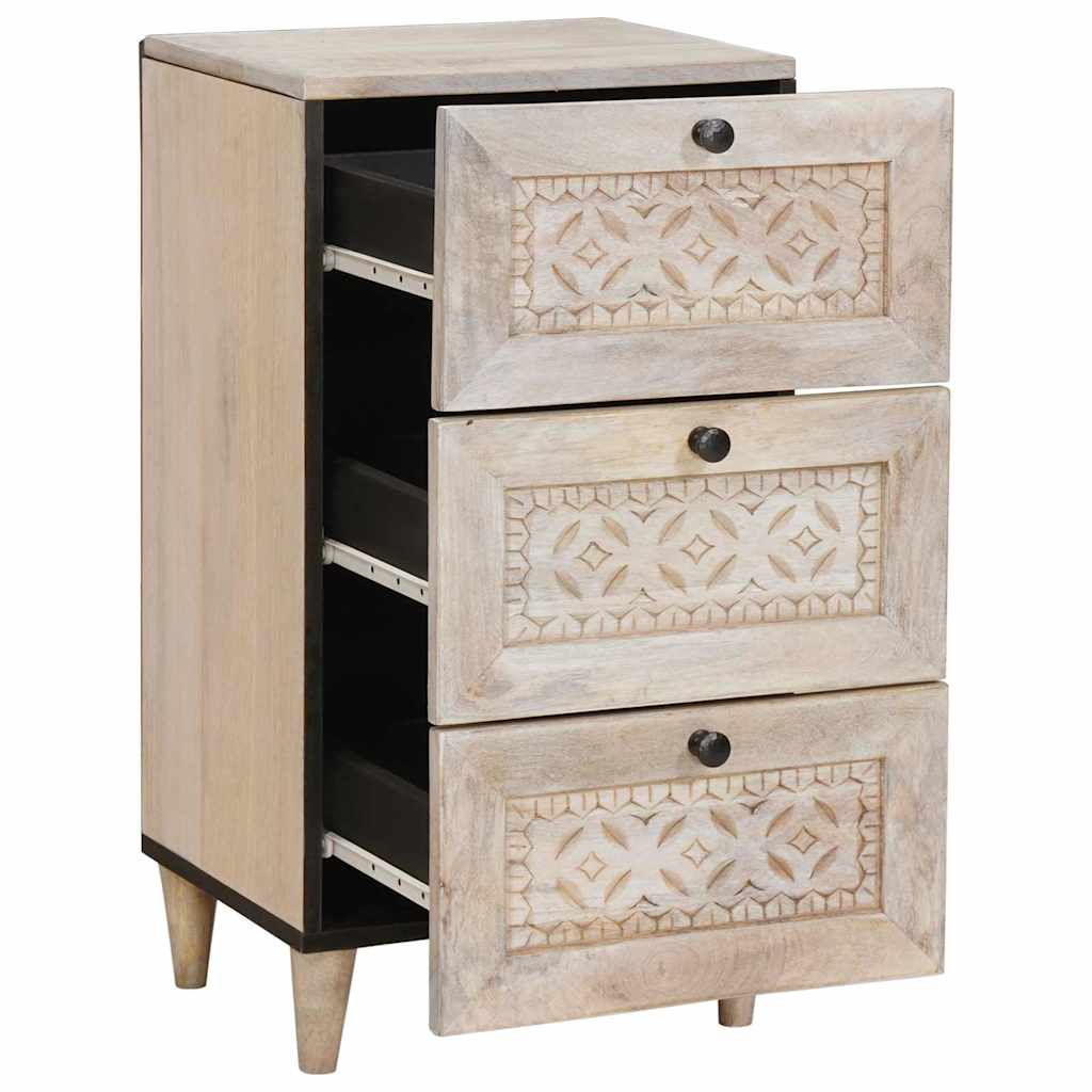 vidaXL Sideboard with Drawer White 33.5 x 40 x 75 cm