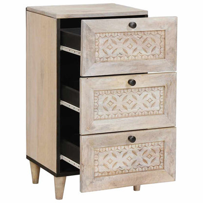 vidaXL Sideboard with Drawer White 33.5 x 40 x 75 cm