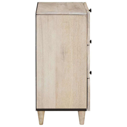 vidaXL Sideboard with Drawer White 33.5 x 40 x 75 cm