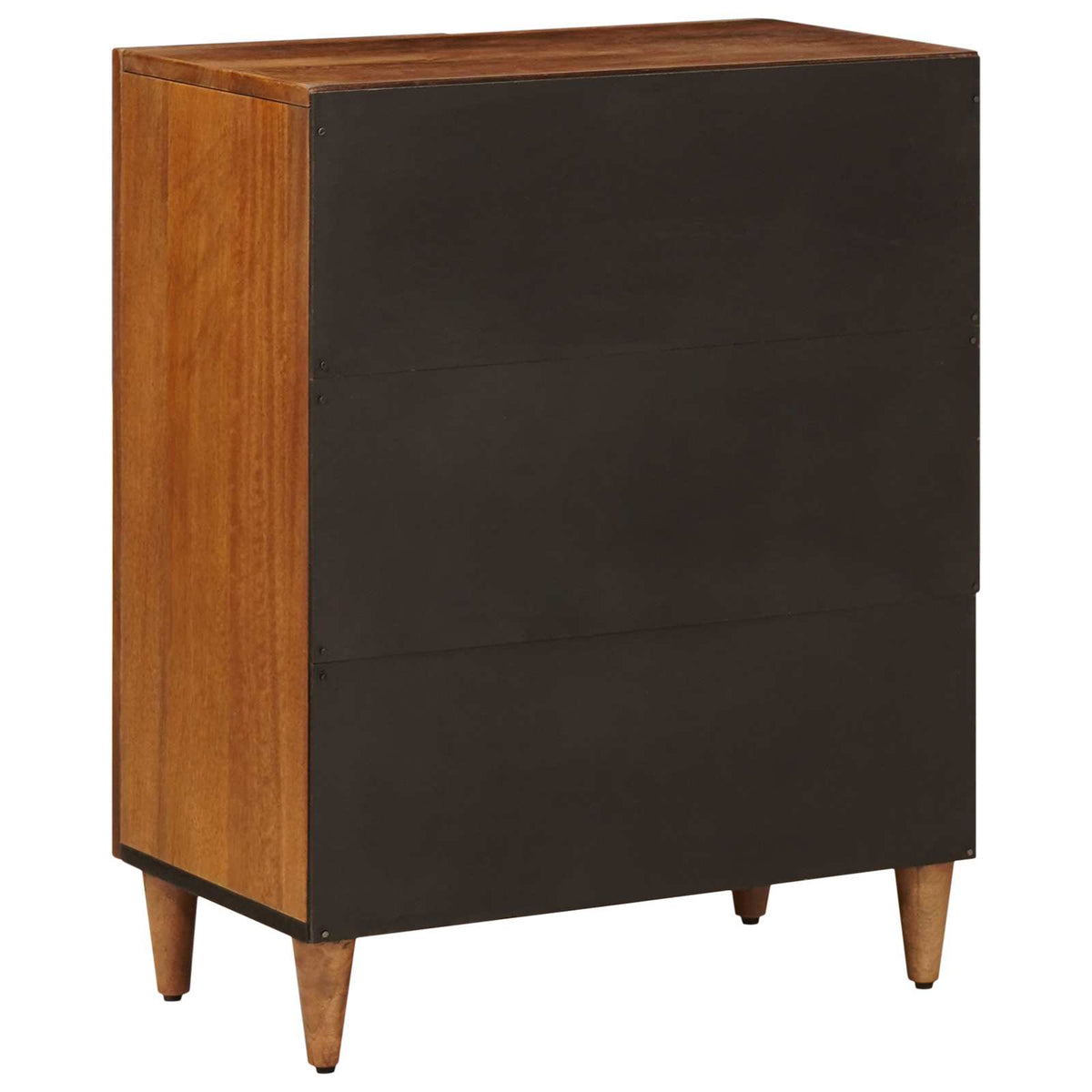 vidaXL Sideboard 60 x 33 x 75 cm Solid Mango Wood Walnut